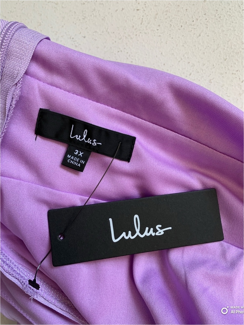 Lulus 3X Heavenly Hues Lavender Maxi Dress NWT Formal Party Wedding Bridesmaid - Picture 13 of 17